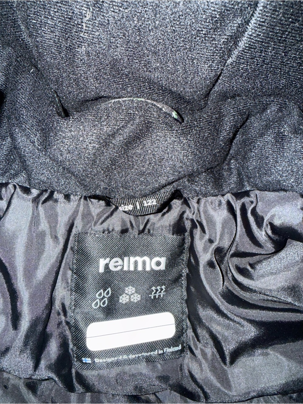 Reima Insulated Snow One-Piece with Removable Faux Fur Hood - Sz 122 (7) - Picture 4 of 10
